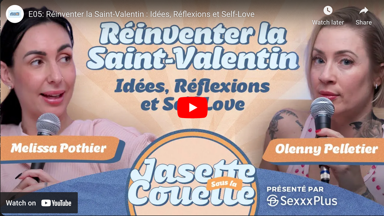 E05: Réinventer la Saint-Valentin : Idées, Réflexions et Self-Love